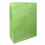 Torba papierowa laminowana PISTACJOWA 34x14x44 cm
