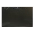 Torebka papierowa laminowana czarna 35x10x25 cm