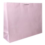 Torba papierowa laminowana RÓŻ JASNY 47x14x36 cm 