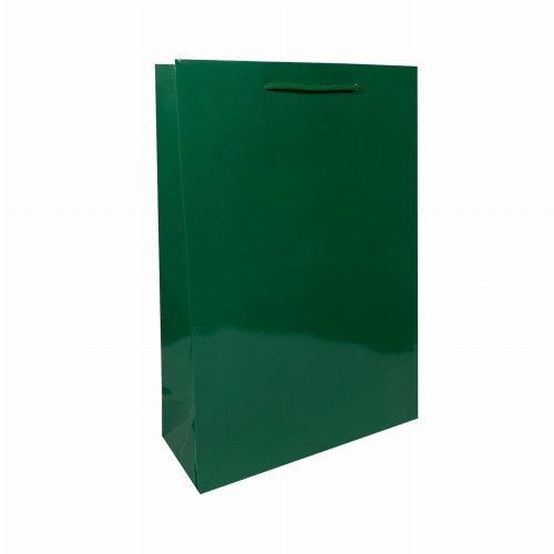 zielona torba prezentowa A4