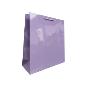 Torebka papierowa laminowana LILIOWA 24x9x27 cm