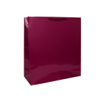 Torebka papierowa laminowana WIŚNIOWA 24x9x27 cm