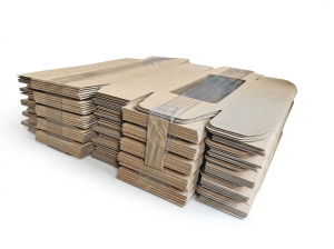 Pudełko Fasonowe z Okienkiem 18x35x12 cm tektura EKO - 50 szt.